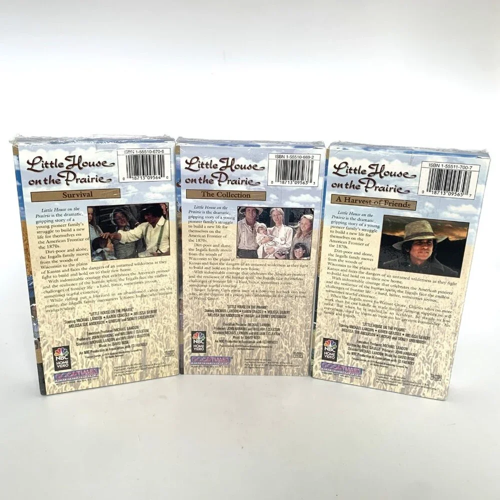 Little House on the Prairie VHS Tapes Sealed 5 Episodes Vintage Michael Landon - Picture 7 of 7
